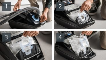 Preview: Siemens VSQ5X500, Staubsauger mit Beutel