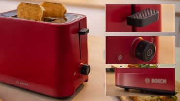 Bosch TAT3M124, Kompakt Toaster