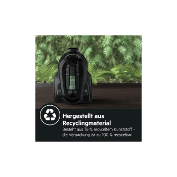 AEG AL61C2ÖKO - Bodenstaubsauger - Black Recycled