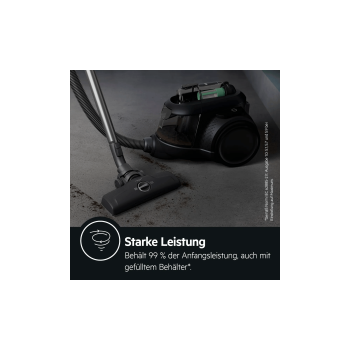 AEG AL61C2ÖKO - Bodenstaubsauger - Black Recycled