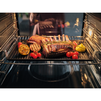 AEG A9HHPG11 - Zubehör - Schwarz Plancha Grill 2.0 mit Antihaft-Keramikbeschichtung