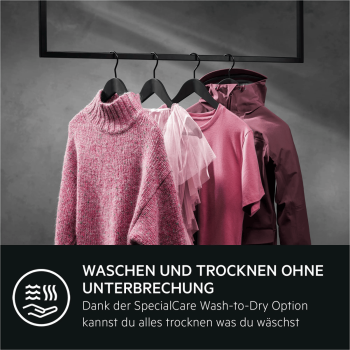 AEG LWR8WI7680 - Waschtrockner - Weiß