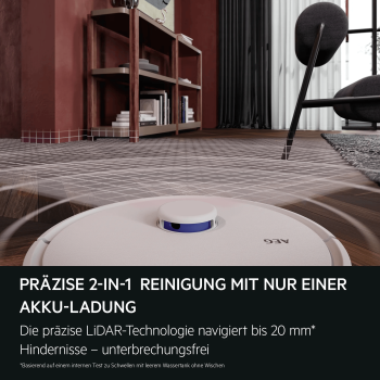 AEG AR71UW2SW - Reinigungs-Roboter - Shell White