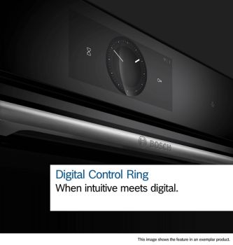 Bosch CMG7241B1, Einbau-Kompaktbackofen mit Mikrowellenfunktion