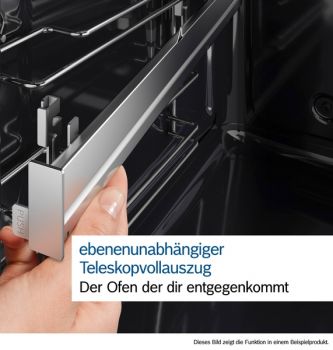 Bosch HEZ638070, Clip-Vollauszug