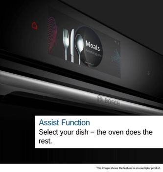 Bosch CMG7241B1, Einbau-Kompaktbackofen mit Mikrowellenfunktion