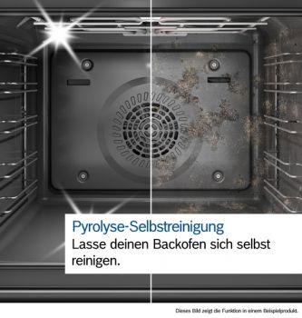 Bosch HMG776NB1, Einbau-Backofen mit Mikrowellenfunktion