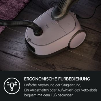 AEG AB61C1WP - Bodenstaubsauger - Whisper Pink