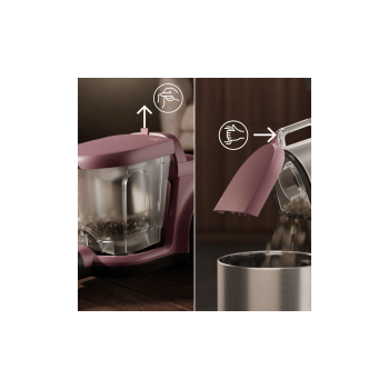 AEG AL51C1DRF - Bodenstaubsauger - Dark Red