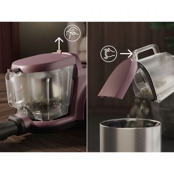 AEG AL51C1DRF - Bodenstaubsauger - Dark Red