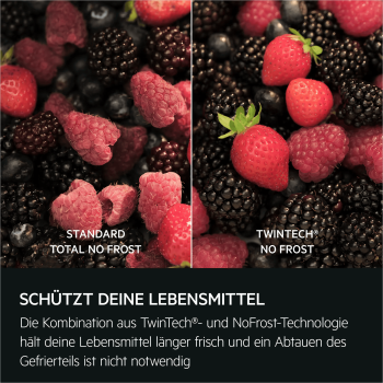 Preview: AEG EK7E75S1 - Kühl- / Gefrierkombination - Weiß