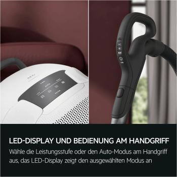 AEG AB81U1SW - Bodenstaubsauger - Shell White
