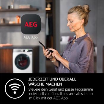 AEG LWR9W81609 - Waschtrockner - Weiß