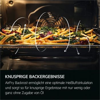 AEG TS6PB53ZAB - Einbauherd/Backofen - Schwarz