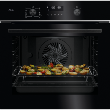 AEG TS6PB53ZAB - Einbauherd/Backofen - Schwarz
