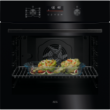 AEG NBU5P40SK - Einbauherd/Backofen - Schwarz