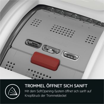 AEG LTR6E6136FH - Waschmaschine - Weiß