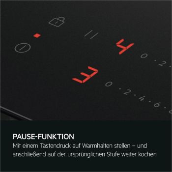 AEG KIB6844IT - Kochfeld - Matt Black