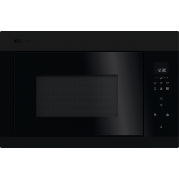 AEG MG2600T - Mikrowelle - Mattschwarzes Glas