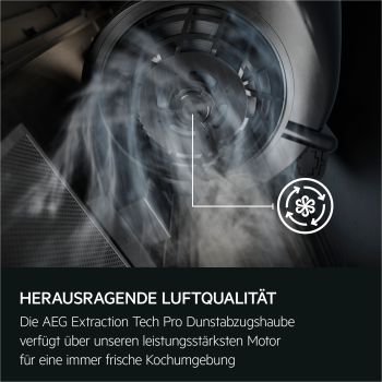 AEG GV77D91ST - Dunstabzugshaube - Matt Black