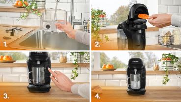 Bosch TAS112E, Kapselmaschine