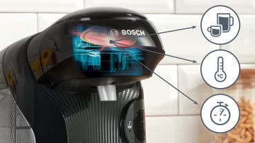 Bosch TAS112E, Kapselmaschine