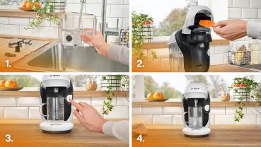Bosch TAS114E, Kapselmaschine