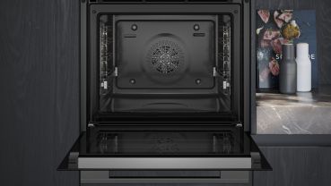 Preview: Siemens HR478G5B7F, Einbau-Backofen mit Dampfunterstützung