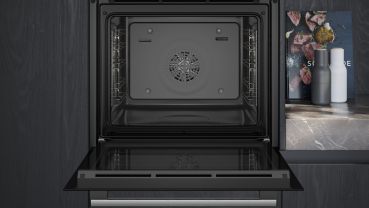 Preview: Siemens HR532GBS3, Einbau-Backofen mit Dampfunterstützung