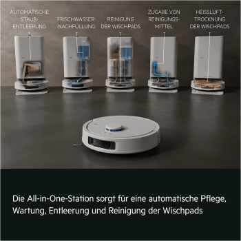 AEG AR81UW3SW - Reinigungs-Roboter - Shell White