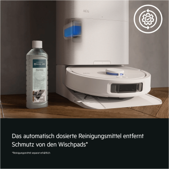 AEG AR81UW3SW - Reinigungs-Roboter - Shell White