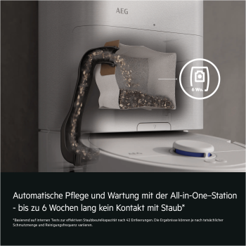 AEG AR81UW3SW - Reinigungs-Roboter - Shell White