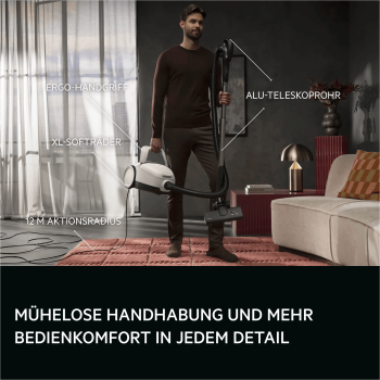 Preview: AEG AB71H3SW - Bodenstaubsauger - Shell White