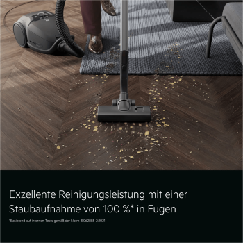 Preview: AEG VX9-5-EBR - Bodenstaubsauger - Ebony Black