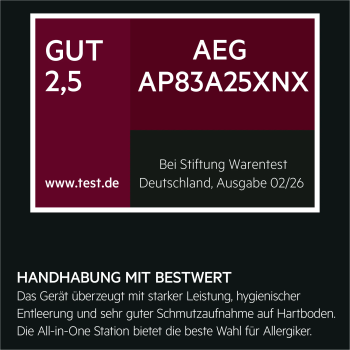 AEG AP83A25XNX - Dark Grey