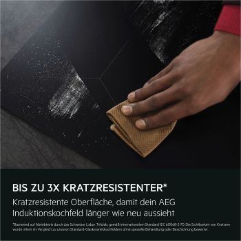 AEG OIO84A00IT - Kochfeld - Matt Black