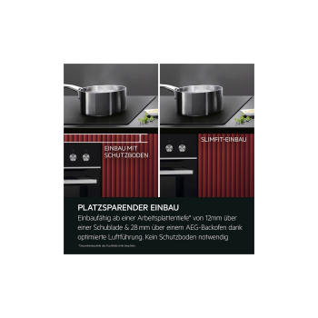 AEG OIO84A00IT - Kochfeld - Matt Black