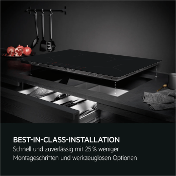 AEG OIO84A00IT - Kochfeld - Matt Black