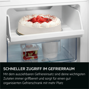 AEG NSC6L181EF - Kühl- / Gefrierkombination - Weiß