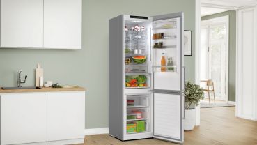 Bosch KGN39AIAU, Freistehende Kühl-Gefrier-Kombination mit Gefrierbereich unten