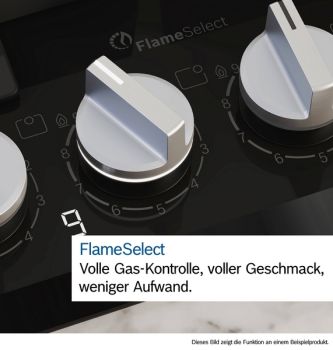 Bosch PRS9A6H40, Gaskochfeld