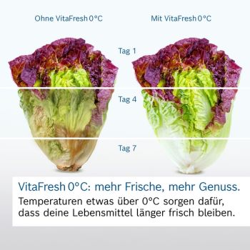 Bosch KGN392LAG, Freistehende Kühl-Gefrier-Kombination mit Gefrierbereich unten