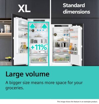 Siemens KI96NVFD0, Einbau-Kühl-Gefrier-Kombination mit Gefrierbereich unten