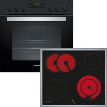 Preview: Constructa CX3HS606, Einbau-Herd-Set