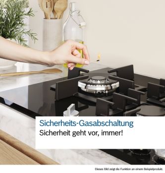 Bosch PBP6B5K80, Gaskochfeld