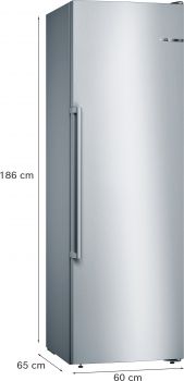 Bosch GSN36AIEP, Freistehender Gefrierschrank