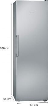 Siemens GS36NVIEP, Freistehender Gefrierschrank