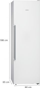 Siemens GS36NAWEP, Freistehender Gefrierschrank