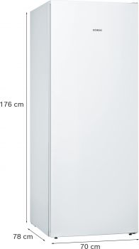 Siemens GS54NUWDV, Freistehender Gefrierschrank