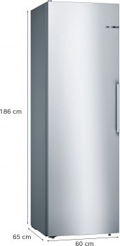 Bosch KSV36VLDP, Freistehender Kühlschrank